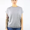 Britt Short Sleeve Pullover Heather