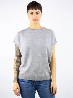 Britt Short Sleeve Pullover Heather