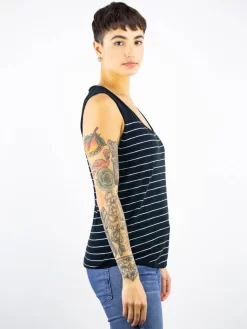 Perla Stripe Tank -Orciani Store 360 sweater perla stripe tank 1