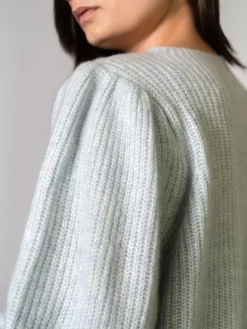 Arne Puff Sleeve Illusion Blue -Orciani Store apiece apart arne puff sleeve illusion blue 3