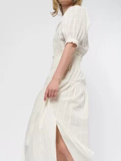 Brijette Dress Salt -Orciani Store apiece apart brijette dress salt 10