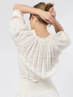 Brijette Dress Salt -Orciani Store apiece apart brijette dress salt 6