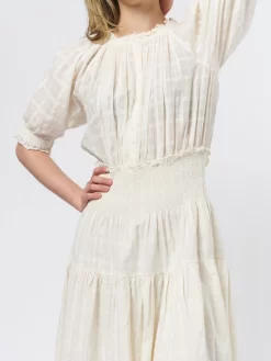 Brijette Dress Salt -Orciani Store apiece apart brijette dress salt 9