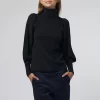 Dewi Turtle Neck Black