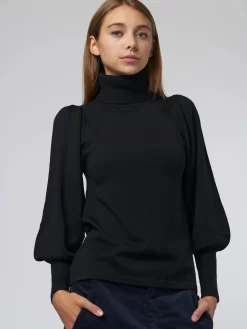Dewi Turtle Neck Black -Orciani Store apiece apart dewi turtle neck black 5