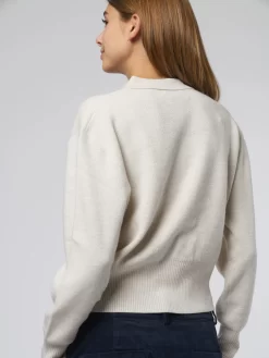 Kari Polo Knit Cream -Orciani Store apiece apart kari polo knit cream 4