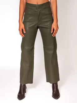 Monterey Leather Pant Forest