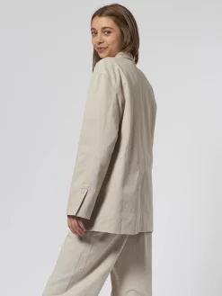 Oversized Blazer Sand -Orciani Store apiece apart oversized blazer sand 2