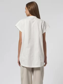 Pia Sleeveless Tunic Cream -Orciani Store apiece apart pia sleeveless tunic cream 3