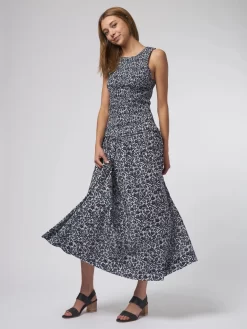 Siempre Tank Maxi Flors Navy -Orciani Store apiece apart siempre tank maxi flors navy 4