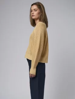 Tara Pullover Lemon -Orciani Store apiece apart tara pullover lemon 2