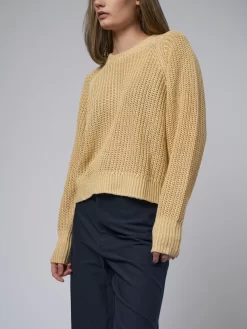 Tara Pullover Lemon -Orciani Store apiece apart tara pullover lemon 5