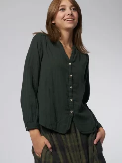 Capri Shirt Green -Orciani Store bsbee capri shirt green 6