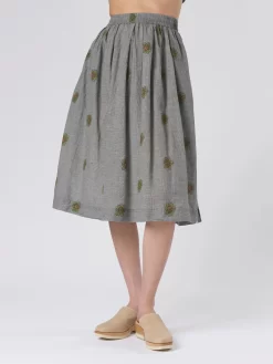 Gemma Skirt Grey -Orciani Store bsbee gemma skirt grey 2