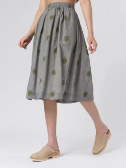 Gemma Skirt Grey -Orciani Store bsbee gemma skirt grey 3