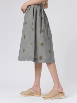 Gemma Skirt Grey -Orciani Store bsbee gemma skirt grey 4