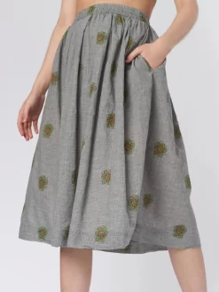 Gemma Skirt Grey -Orciani Store bsbee gemma skirt grey 6