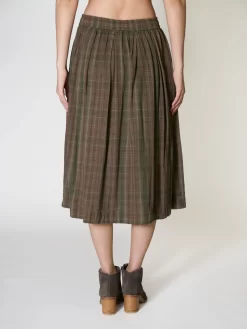 Gemma Skirt Mud -Orciani Store bsbee gemma skirt mud 3