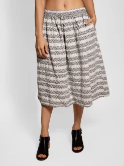 Gemma Skirt White
