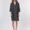 Monroe Dress Washed Black Chama