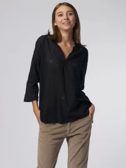 Monroe Shirt Black Zama -Orciani Store bsbee monroe shirt black zama 2