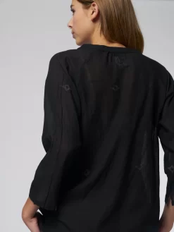 Monroe Shirt Black Zama -Orciani Store bsbee monroe shirt black zama 5