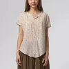 Ollie Shirt Brown Natural