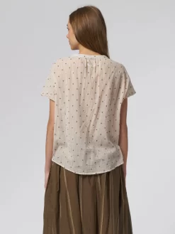 Ollie Shirt Brown Natural -Orciani Store bsbee ollie shirt brown natural 2