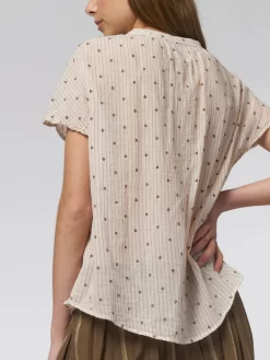 Ollie Shirt Brown Natural -Orciani Store bsbee ollie shirt brown natural 3