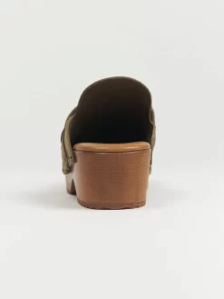 Suede Clogs Taupe -Orciani Store bsbee suede clogs taupe 4