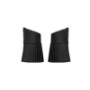 Veronique Pleated Cuffs Black