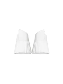 Veronique Pleated Cuffs White