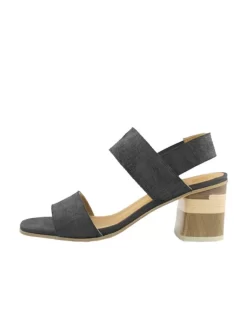 Bask Quarter Strap Sandal Ombra Black