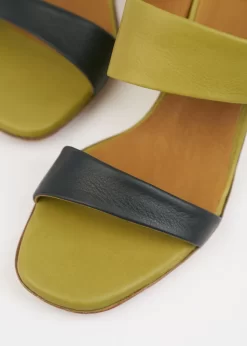 Doe Wedge Olive And Deep Sea -Orciani Store coclico doe wedge olive and deep sea 6