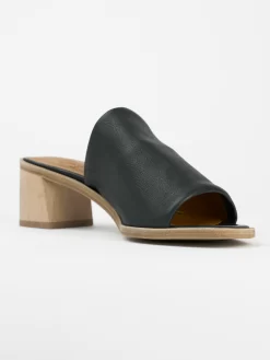 Jacque Heel Slide Black -Orciani Store coclico jacque heel slide black 3