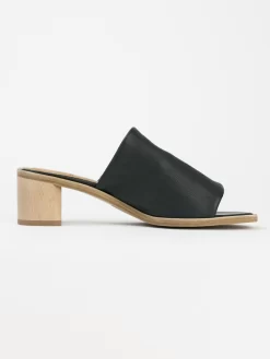 Jacque Heel Slide Black -Orciani Store coclico jacque heel slide black 4