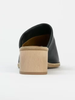 Jacque Heel Slide Black -Orciani Store coclico jacque heel slide black 5