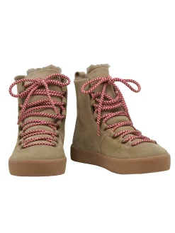 Sugar Otter Sabbia Boot With Candy-Stripe Lace -Orciani Store coclico sugar otter sabbia boot with candy stripe 6