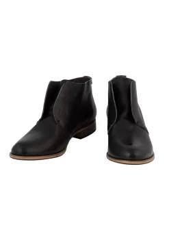 Tala Bootie Black Leather -Orciani Store coclico tala bootie black leather 3