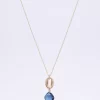 Blue Quartz Necklace