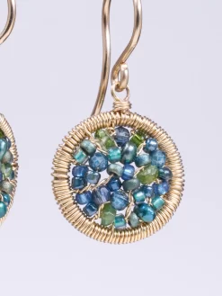 Mini Peacock Earrings -Orciani Store dana kellin fashion mini peacock earrings 2