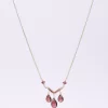 Tripel Garnet Necklace