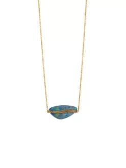 Opal 14K Necklace