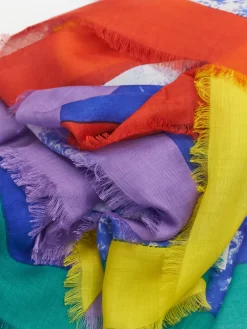 Alvina Sponge Quadra Royal Scarf -Orciani Store destin alvina sponge quadra royal scarf 4