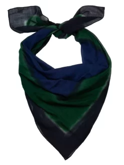 Dedo Tone Quadra Scarf Navy Forest