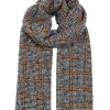 Unice Scarf Grey/ Caramel