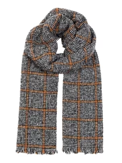 Unice Scarf Grey/ Caramel