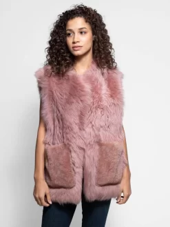 Fur Shearling Rose -Orciani Store fur shearling rose 2