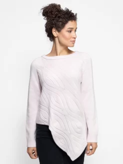 Abstract Cable Sweater Posy