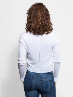 Cotton Cardi White -Orciani Store inhabit cotton cardi white 2